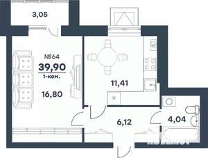 Фото квартиры на продажу (1)