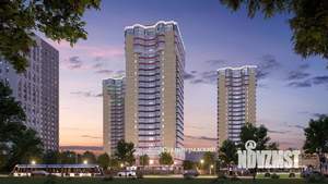 1-к квартира, вторичка, 44м2, 21/25 этаж