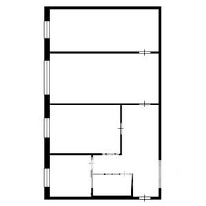 3-к квартира, вторичка, 55м2, 5/5 этаж