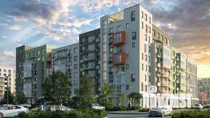 1-к квартира, строящийся дом, 46м2, 6/8 этаж