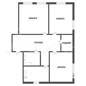 3-к квартира, вторичка, 74м2, 2/4 этаж