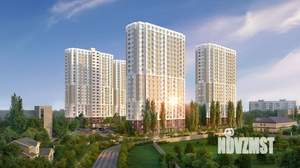 2-к квартира, строящийся дом, 54м2, 3/24 этаж