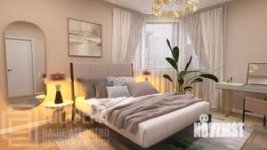 3-к квартира, вторичка, 100м2, 1/24 этаж