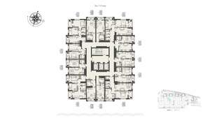 Студия квартира, вторичка, 27м2, 8/17 этаж