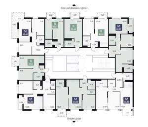 2-к квартира, вторичка, 57м2, 3/10 этаж