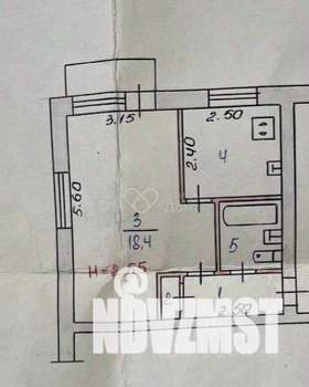 1-к квартира, вторичка, 31м2, 2/5 этаж