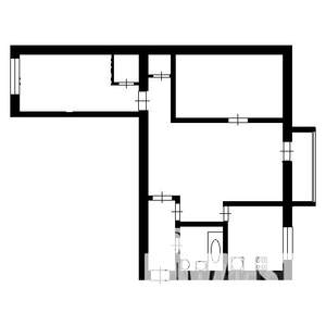 3-к квартира, вторичка, 58м2, 1/9 этаж
