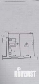 1-к квартира, вторичка, 30м2, 4/5 этаж