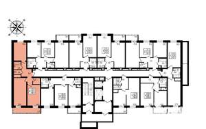 2-к квартира, вторичка, 66м2, 2/16 этаж