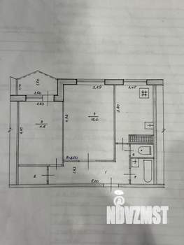 2-к квартира, вторичка, 50м2, 10/10 этаж