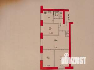 4-к квартира, вторичка, 62м2, 1/5 этаж