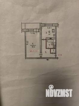 1-к квартира, вторичка, 33м2, 1/9 этаж