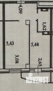 1-к квартира, вторичка, 44м2, 5/10 этаж