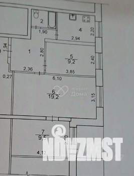3-к квартира, вторичка, 54м2, 8/9 этаж