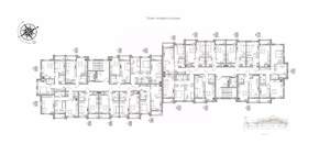 2-к квартира, вторичка, 55м2, 6/6 этаж