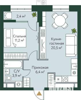 Фото квартиры на продажу (1)