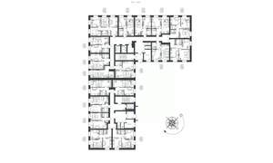 1-к квартира, вторичка, 34м2, 1/10 этаж