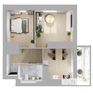 2-к квартира, вторичка, 55м2, 9/24 этаж