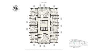 Студия квартира, вторичка, 27м2, 15/17 этаж