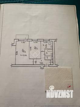 2-к квартира, вторичка, 45м2, 8/9 этаж