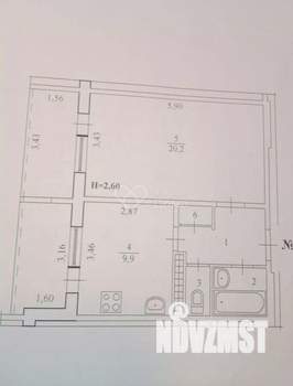 1-к квартира, вторичка, 39м2, 14/18 этаж