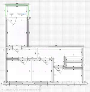 3-к квартира, вторичка, 58м2, 7/9 этаж