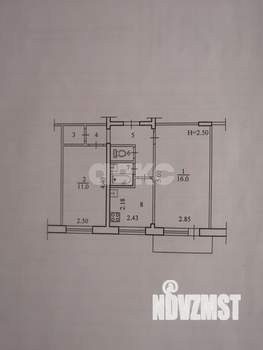 2-к квартира, вторичка, 45м2, 2/5 этаж