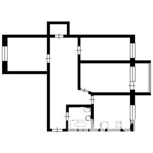 3-к квартира, вторичка, 61м2, 8/9 этаж