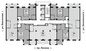 3-к квартира, вторичка, 95м2, 5/20 этаж