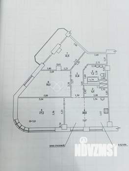 3-к квартира, вторичка, 98м2, 19/23 этаж
