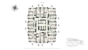 2-к квартира, вторичка, 51м2, 2/17 этаж