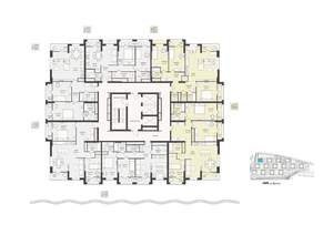 2-к квартира, вторичка, 70м2, 17/17 этаж