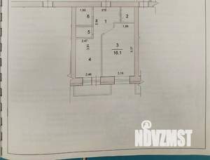 1-к квартира, вторичка, 38м2, 10/10 этаж