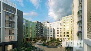 2-к квартира, строящийся дом, 55м2, 3/8 этаж