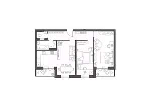 3-к квартира, строящийся дом, 76м2, 5/9 этаж