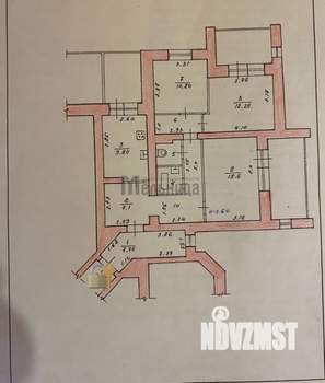 3-к квартира, вторичка, 91м2, 12/15 этаж