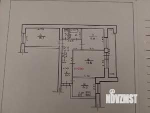 3-к квартира, вторичка, 61м2, 6/9 этаж