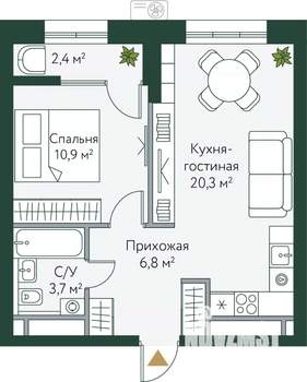 Фото квартиры на продажу (1)
