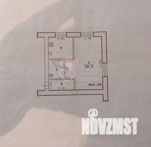 1-к квартира, вторичка, 31м2, 1/4 этаж