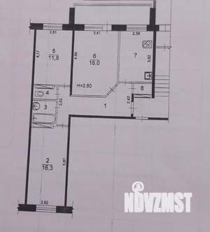 3-к квартира, вторичка, 70м2, 1/9 этаж