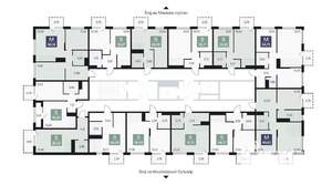 1-к квартира, вторичка, 33м2, 6/9 этаж