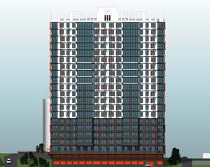 1-к квартира, сданный дом, 32м2, 6/19 этаж