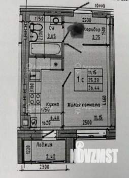 1-к квартира, вторичка, 27м2, 4/5 этаж