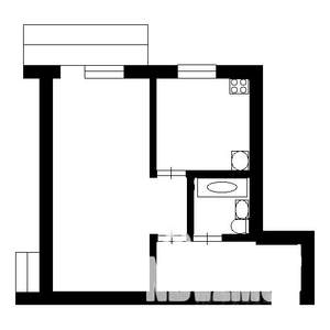 1-к квартира, вторичка, 35м2, 5/5 этаж