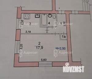 1-к квартира, вторичка, 32м2, 1/5 этаж