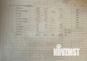 3-к квартира, вторичка, 66м2, 8/9 этаж