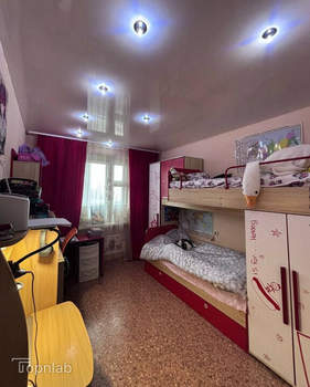 3-к квартира, вторичка, 76м2, 6/9 этаж