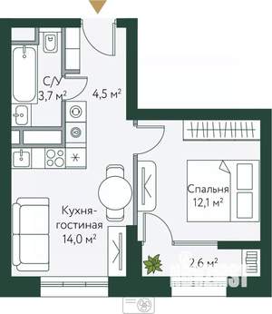 Фото квартиры на продажу (1)