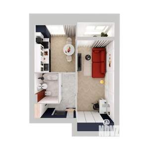 1-к квартира, вторичка, 37м2, 9/10 этаж