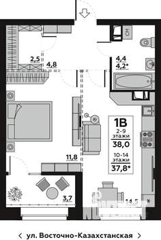 Фото квартиры на продажу (1)